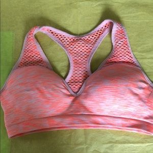 PINK padded sports bra